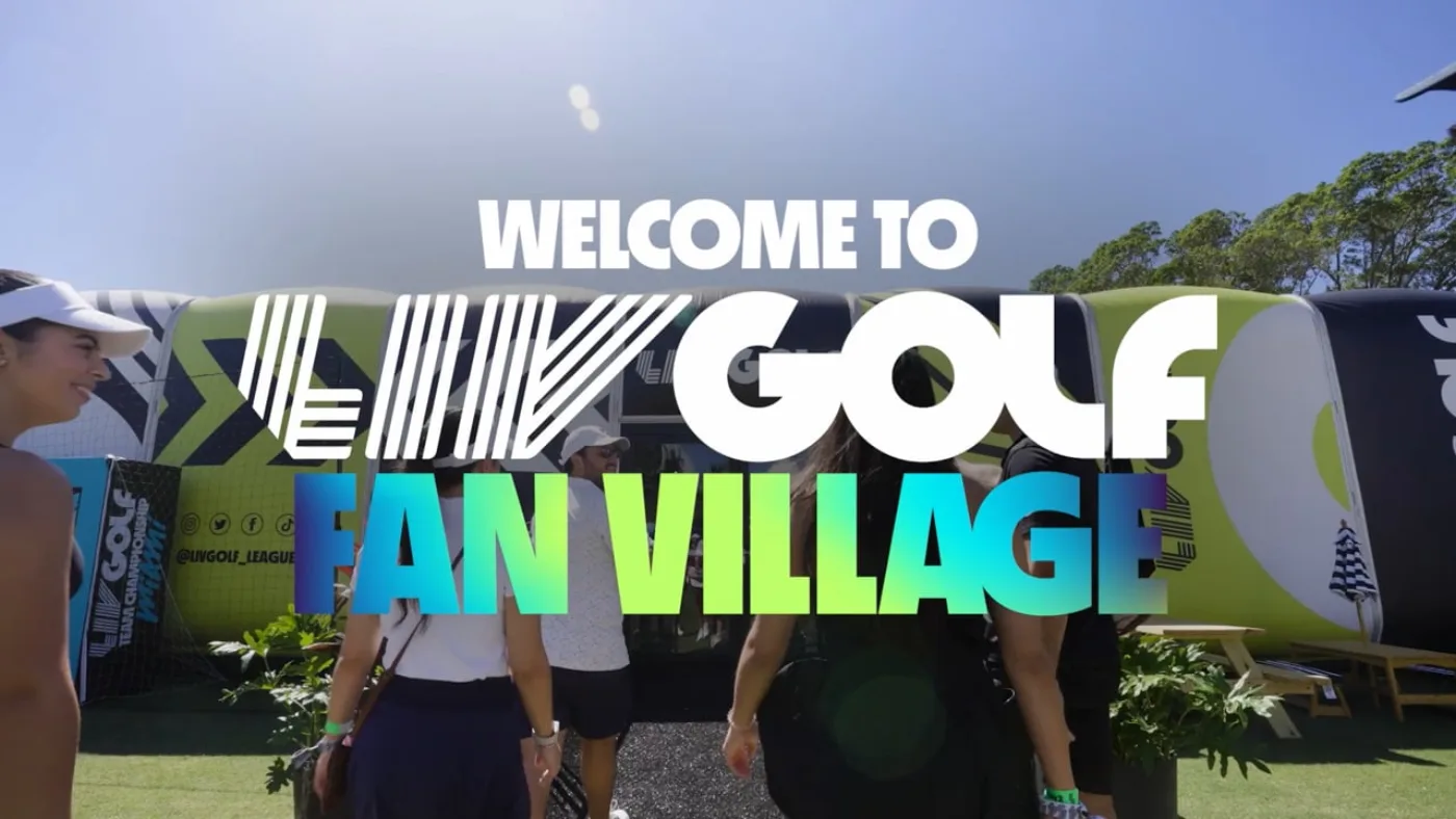 LIV Golf Fan Village