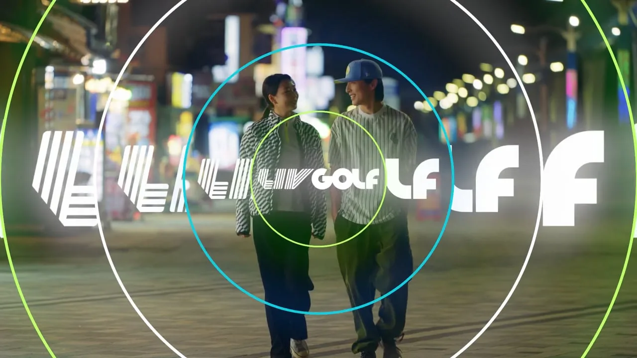 LIV Golf Korea Merch Promo